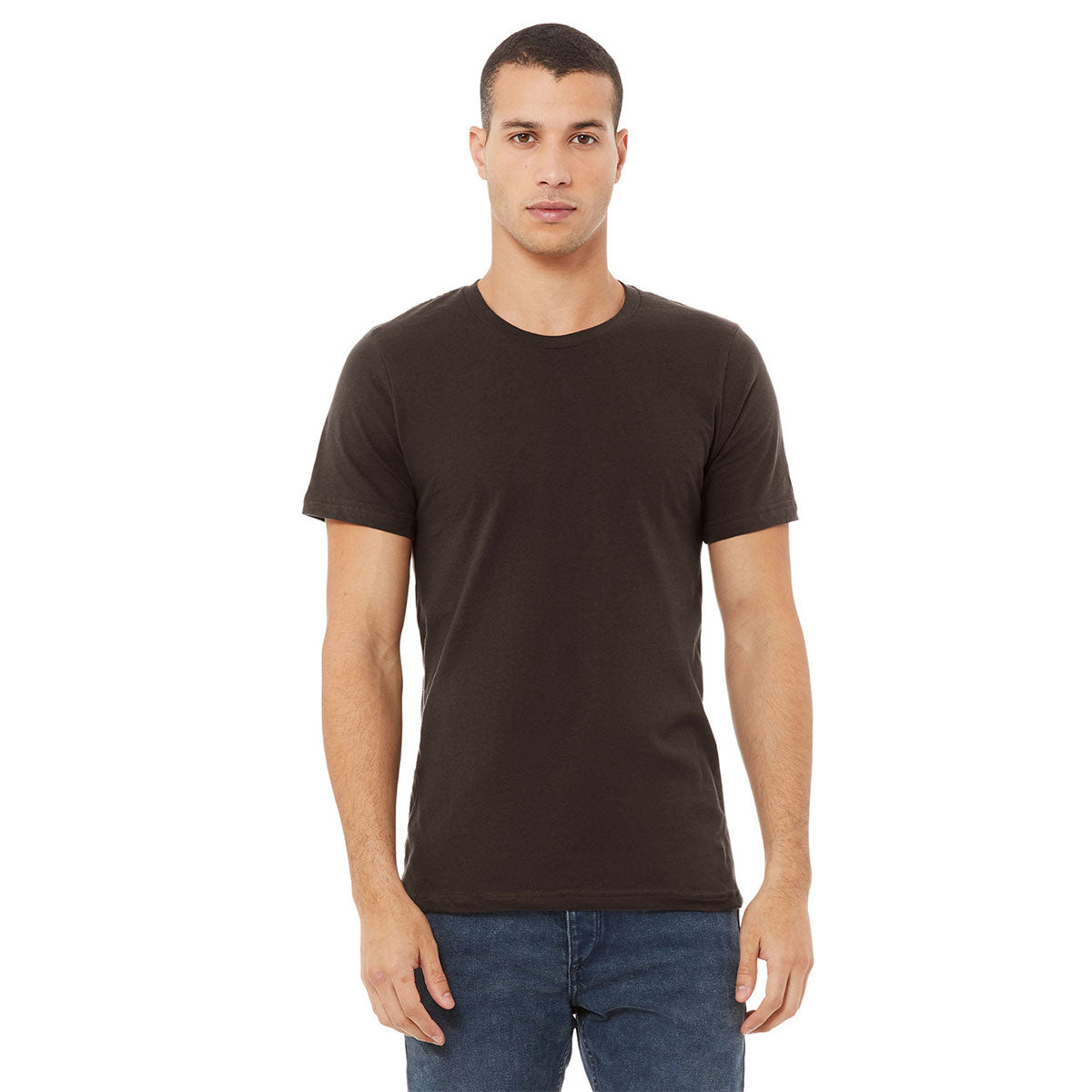 BELLA + CANVAS Unisex Jersey T-Shirt - Brown