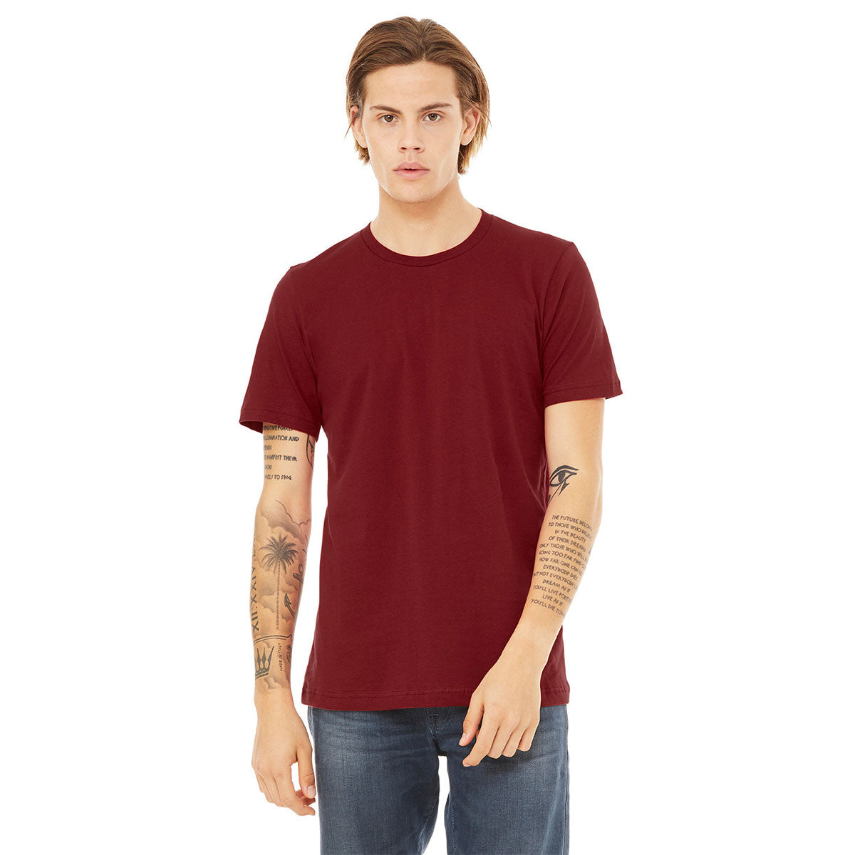 BELLA + CANVAS Unisex Jersey T-Shirt - Cardinal