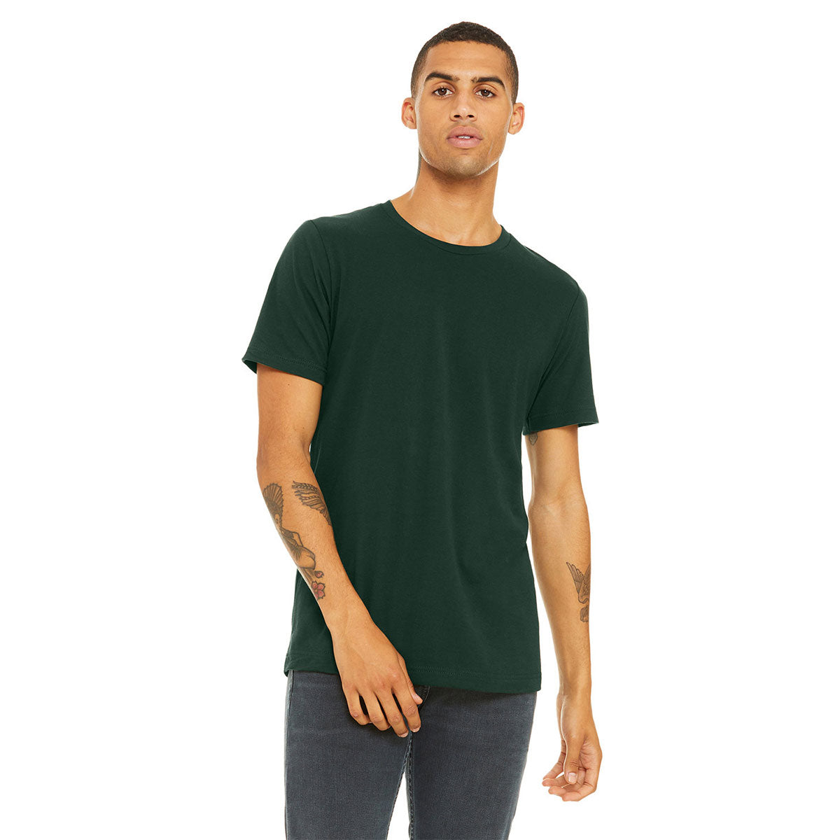 BELLA + CANVAS Unisex Jersey T-Shirt - Forest
