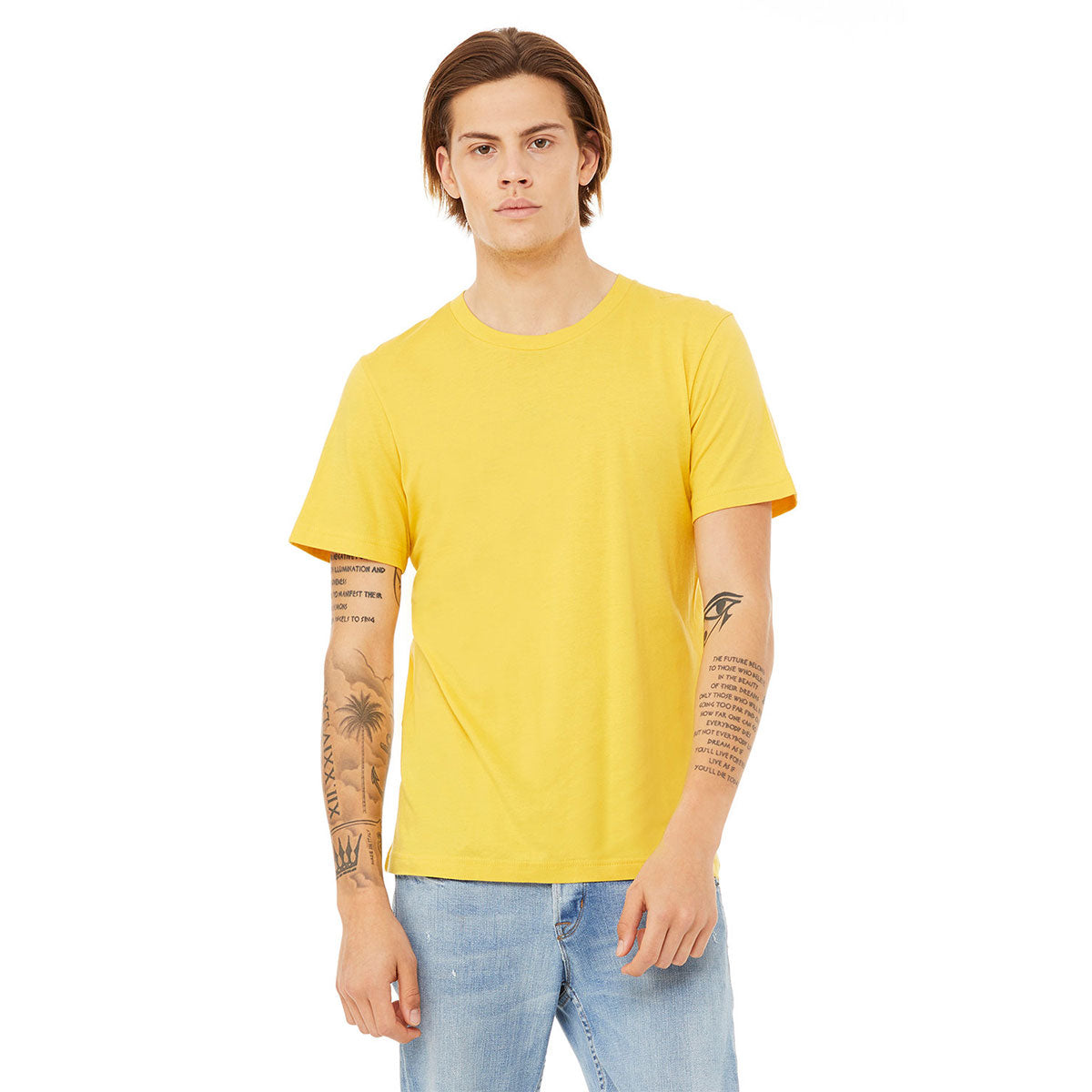 BELLA + CANVAS Unisex Jersey T-Shirt - Maize Yellow