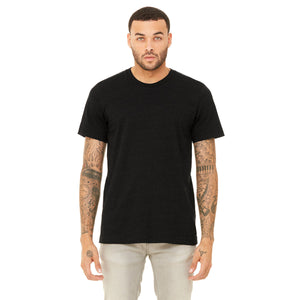 BELLA + CANVAS CVC Jersey Tee - Black Heather