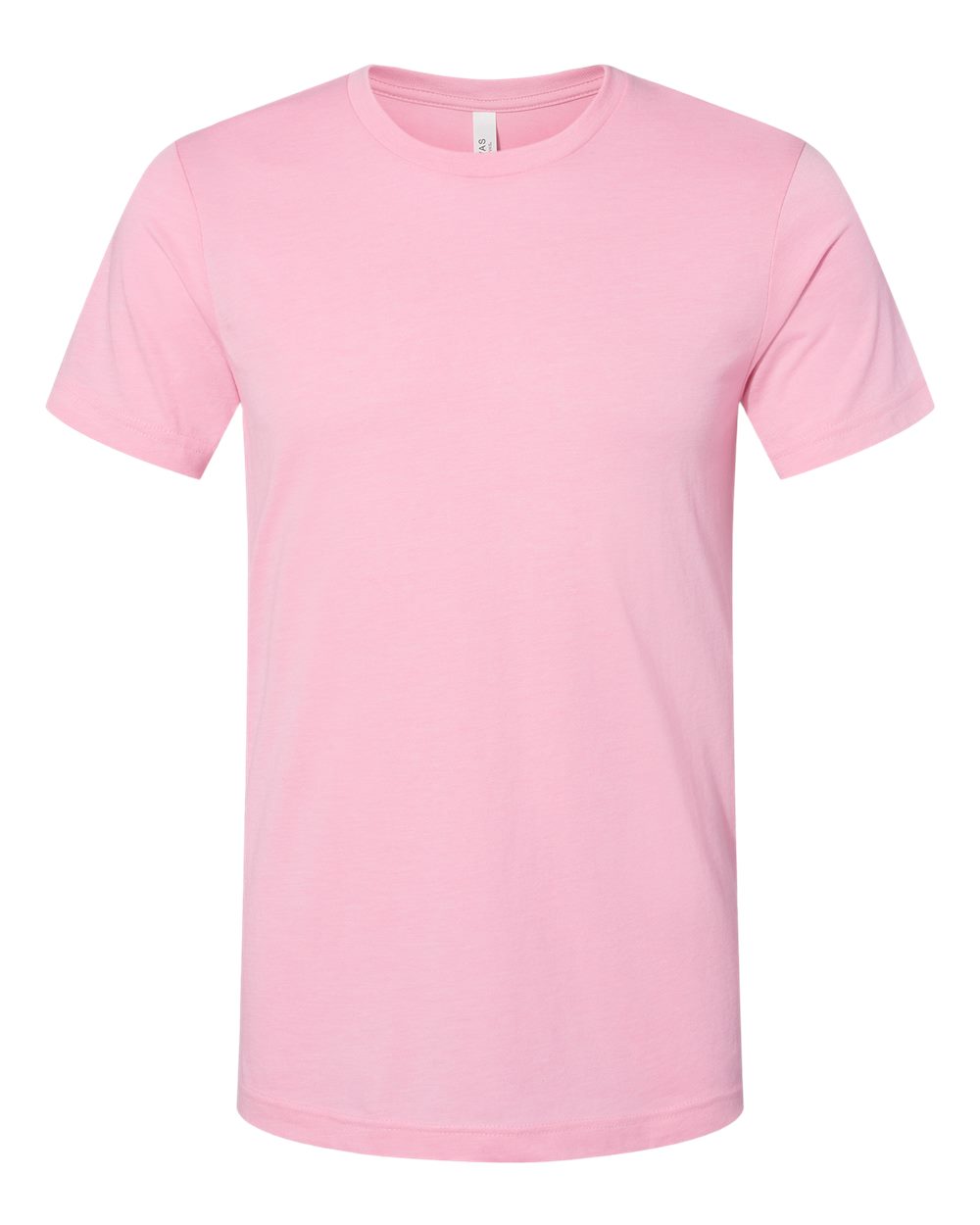 BELLA + CANVAS CVC Jersey Tee - Heather Bubble Gum