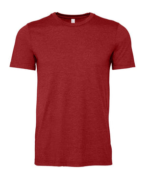 BELLA + CANVAS CVC Jersey Tee - Heather Canvas Red