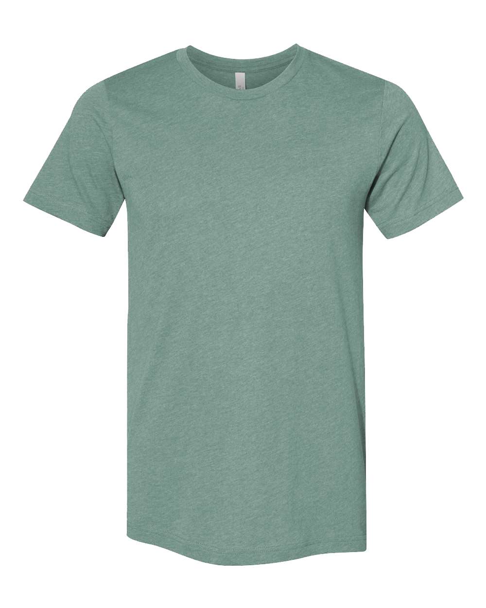 BELLA + CANVAS CVC Jersey Tee - Heather Dusty Blue