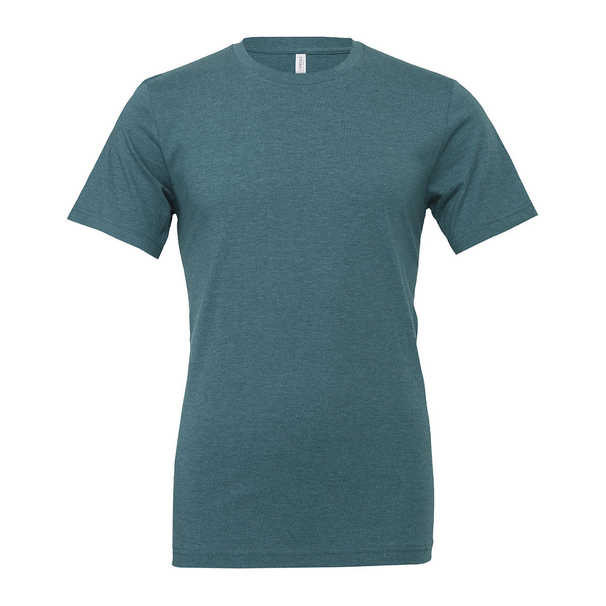 BELLA + CANVAS CVC Jersey Tee - Heather Deep Teal
