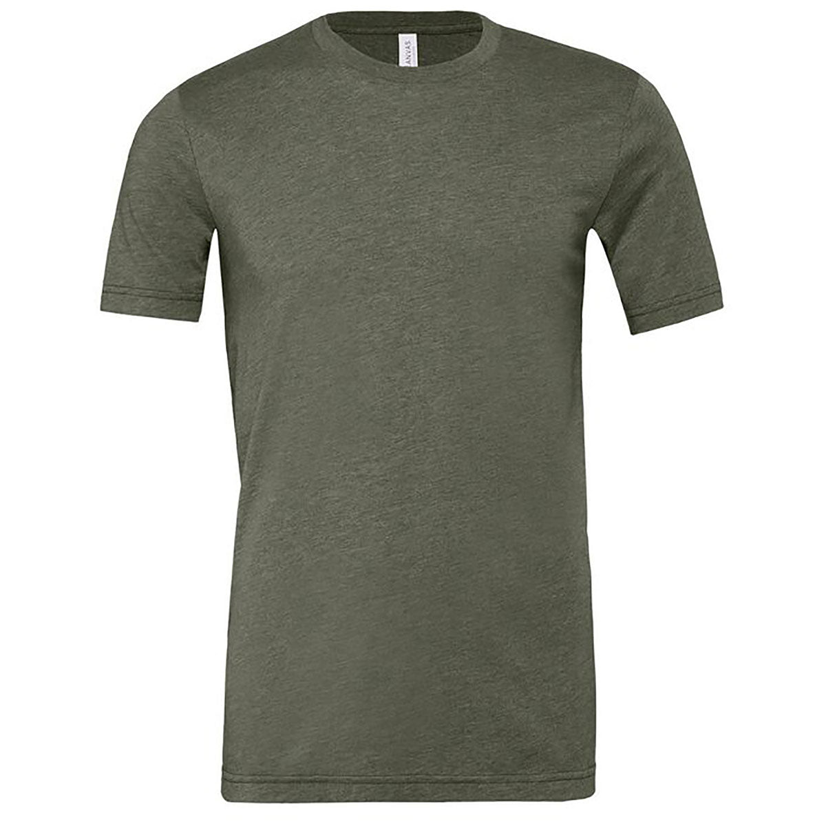 BELLA + CANVAS CVC Jersey Tee - Heather Military Green