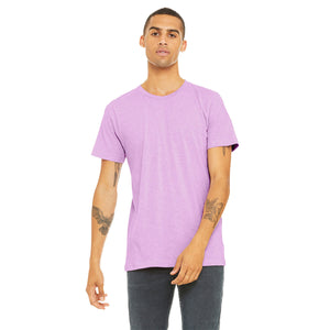 BELLA + CANVAS CVC Jersey Tee - Heather Prism Lilac