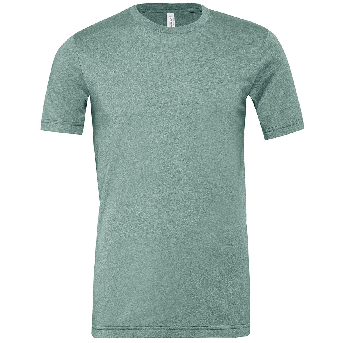 BELLA + CANVAS CVC Jersey Tee - Heather Prism Dusty Blue