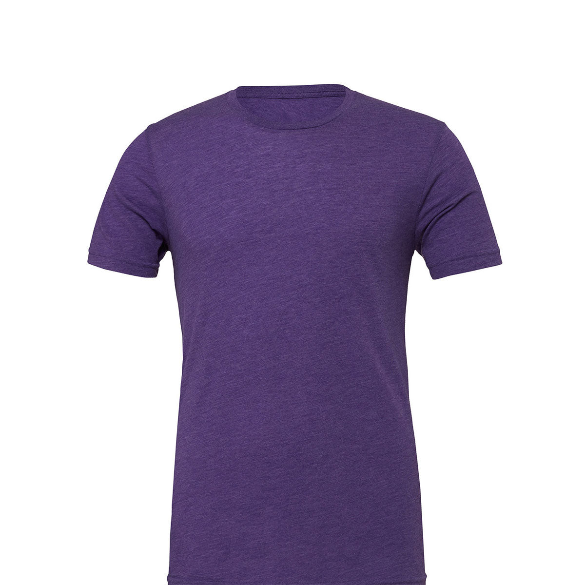BELLA + CANVAS CVC Jersey Tee - Heather Team Purple