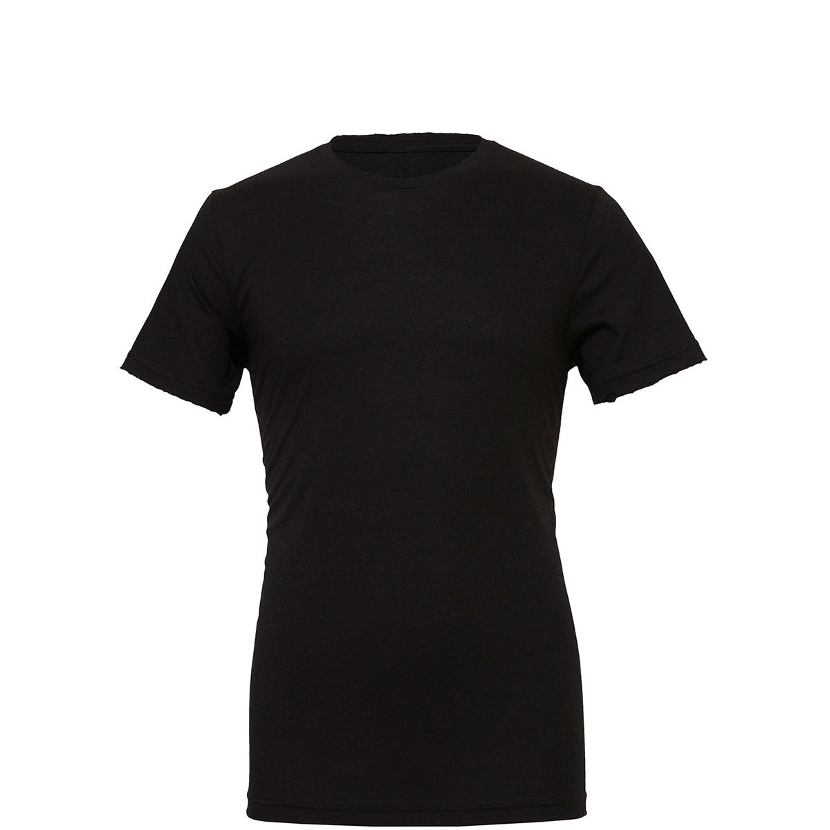 BELLA + CANVAS CVC Jersey Tee - Solid Black Blend