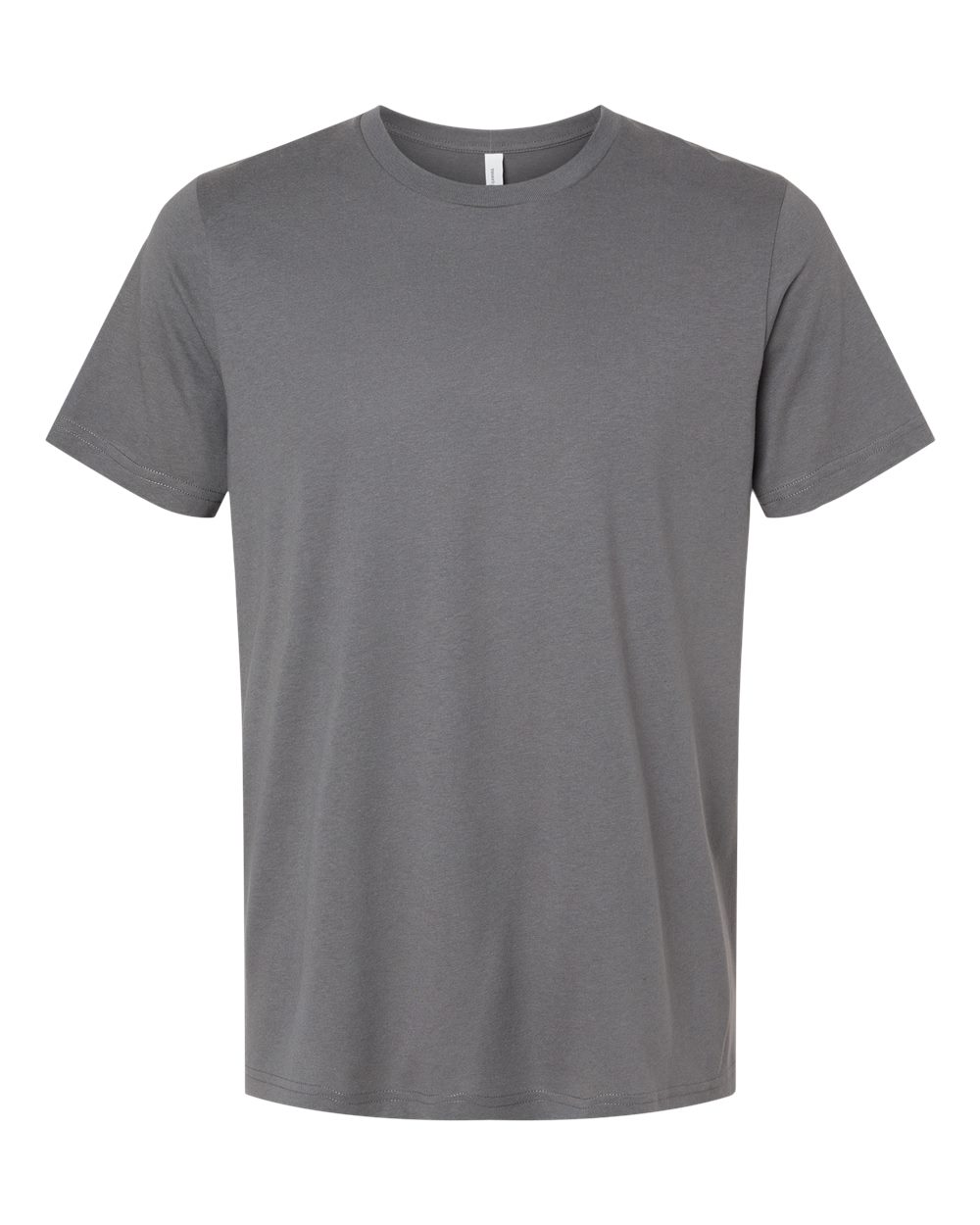 BELLA + CANVAS CVC Jersey Tee - Solid Asphalt Blend