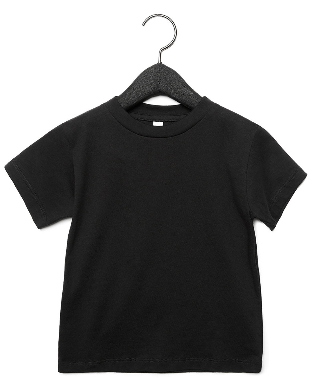 BELLA + CANVAS Toddler Jersey Short-Sleeve T-Shirt - Black