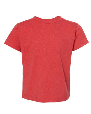 BELLA + CANVAS Toddler Jersey Short-Sleeve T-Shirt - Heather Red