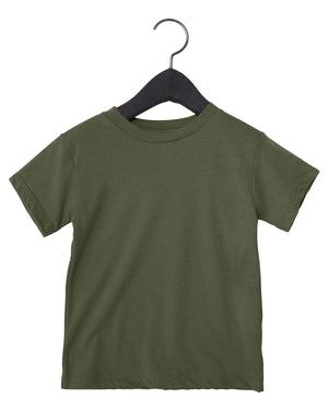 BELLA + CANVAS Toddler Jersey Short-Sleeve T-Shirt - Military Green