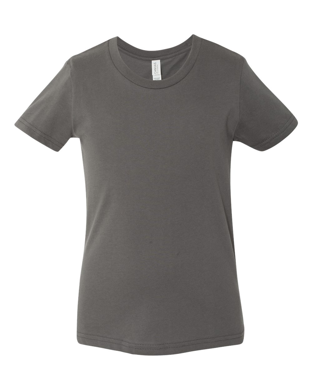 BELLA + CANVAS Youth Jersey T-Shirt - Asphalt