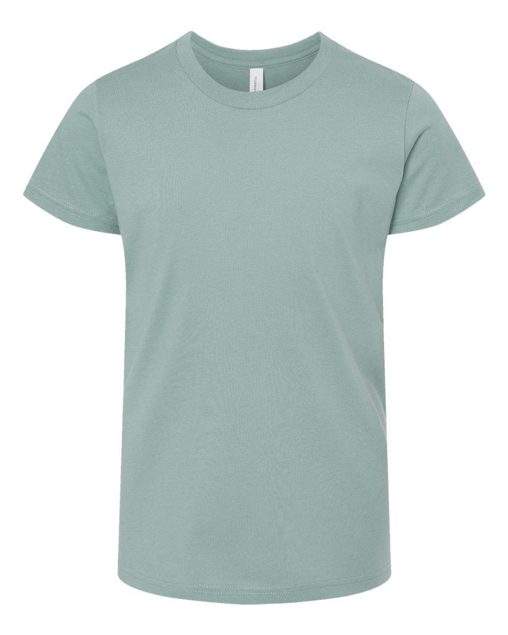 BELLA + CANVAS Youth Jersey T-Shirt - Dusty Blue
