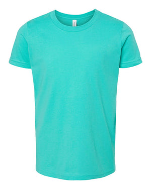 BELLA + CANVAS Youth Jersey T-Shirt - Teal
