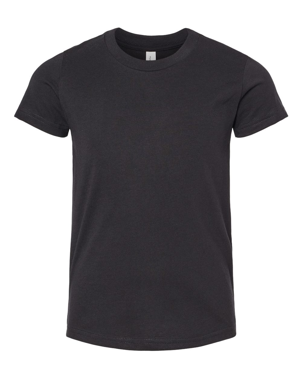 BELLA + CANVAS Youth CVC Jersey T-Shirt - Solid Black Blend
