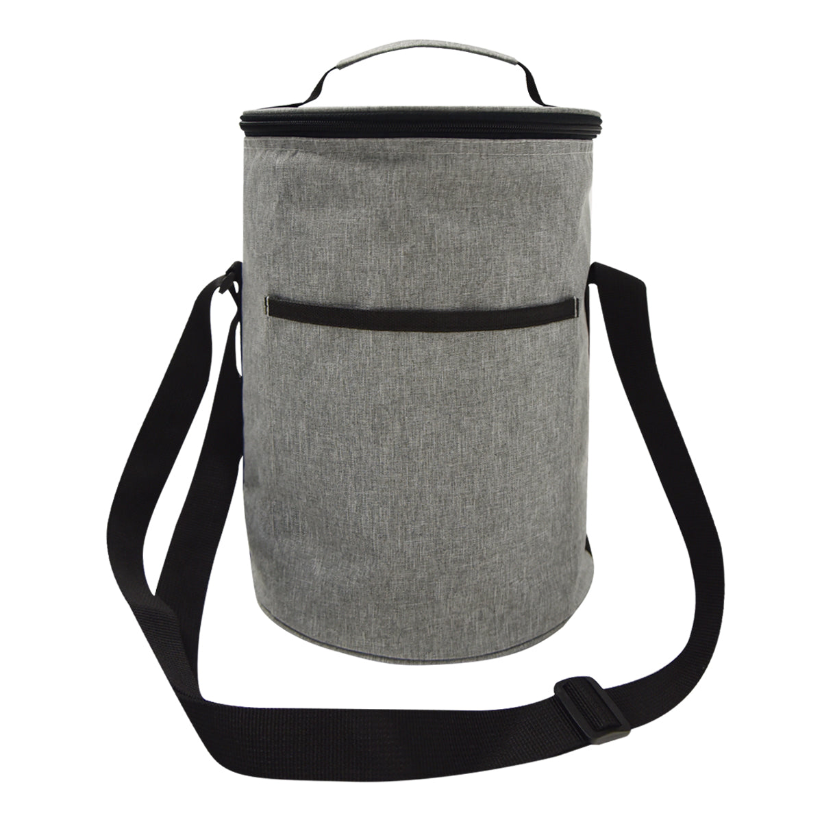Gather Round Heathered Cooler Bag - Gray