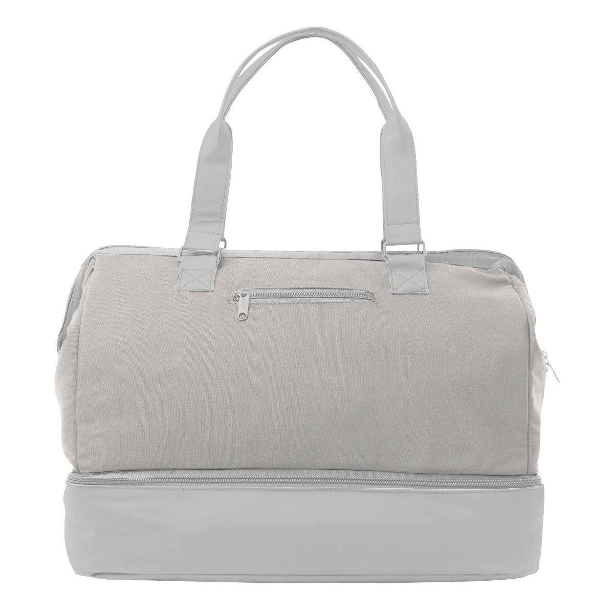 The Weekender Travel Bag With Drop Bottom - Gray