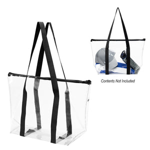 Laguna Beach Clear Tote Bag - Clear