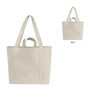 14 Oz. Recycled Mono-Strap Canvas Tote Bag - Natural