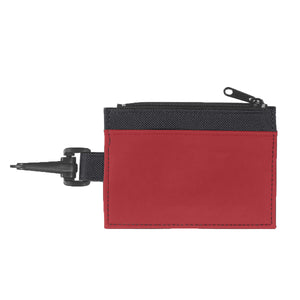 ID Holder - Black With Red