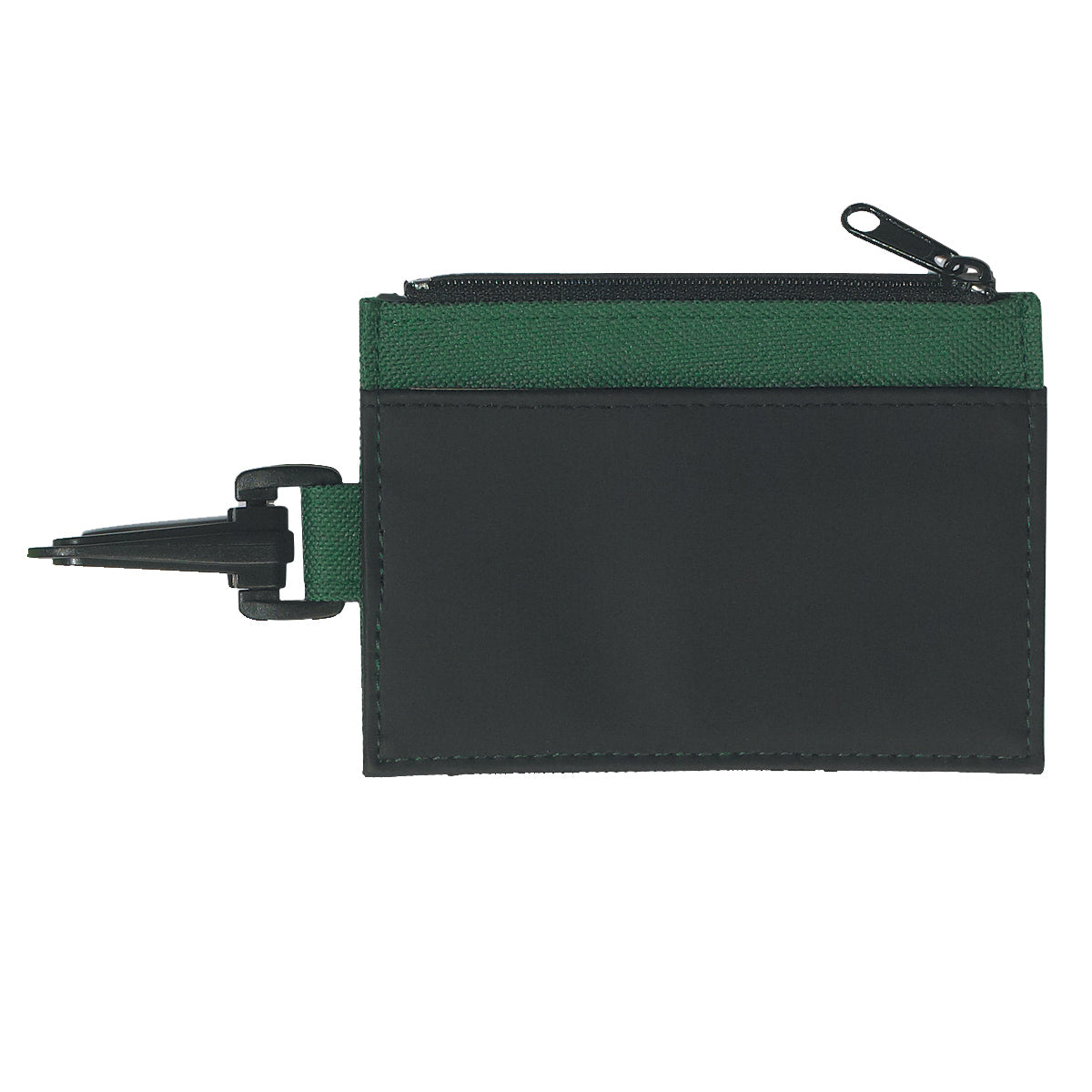 ID Holder - Dark Green With Black