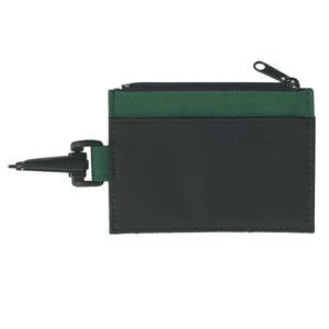 ID Holder - Dark Green With Black