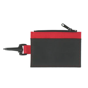 ID Holder - Red With Black