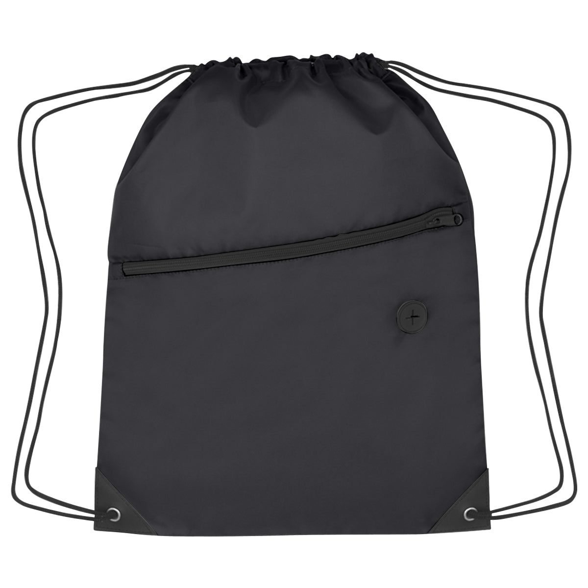 Sports Pack with Zipper - Recycled Black