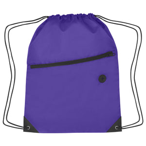 Sports Pack with Zipper - Recycled Purple