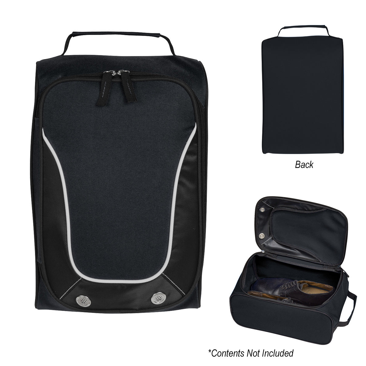Carlton Shoe Bag - Black