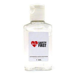 1 oz Hand Cleanser in Bottle with Full Color - CM1077 - Clear