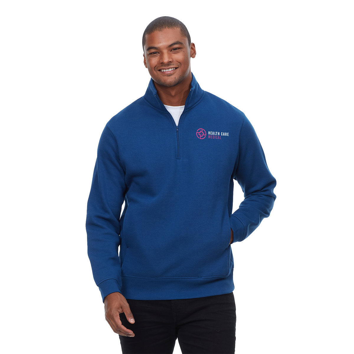 Threadfast Unisex Ultimate Fleece Quarter-Zip Sweatshirt