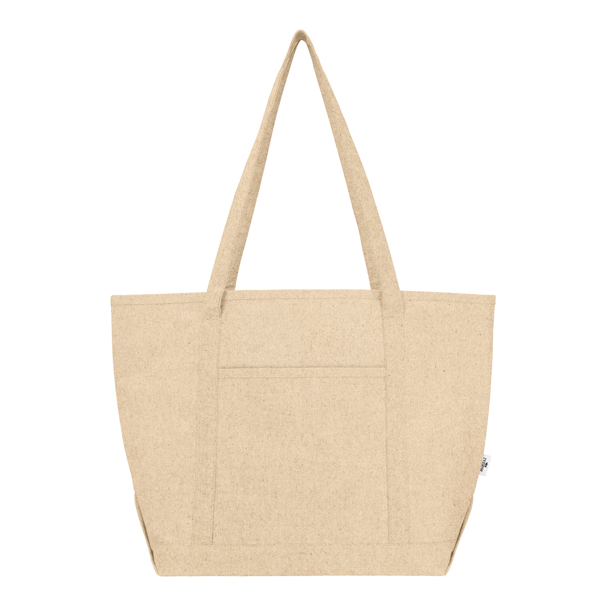 Cailee Recycled Cotton Starboard Tote Bag - Heathered Beige