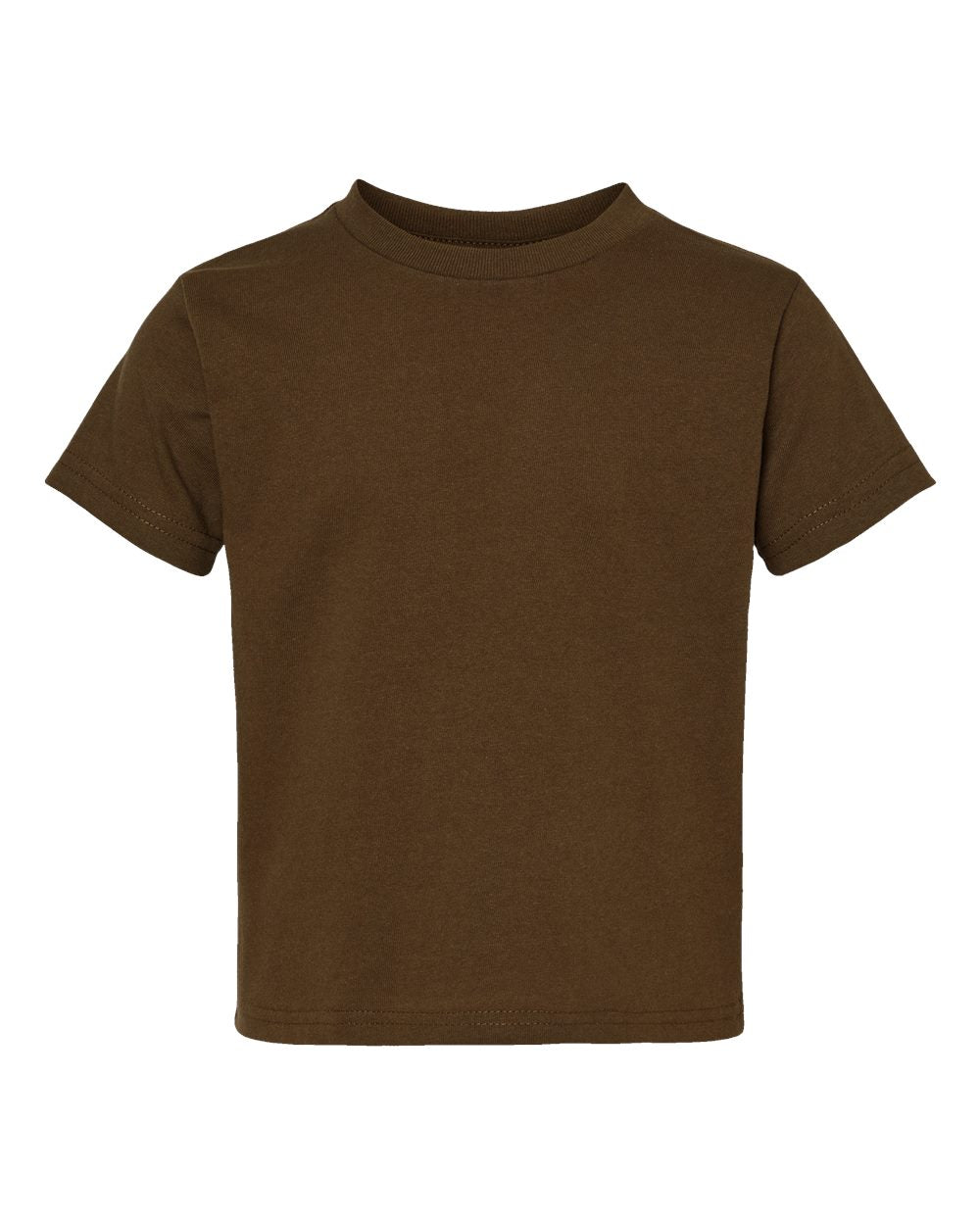 Rabbit Skins Toddler Cotton Jersey T-Shirt - Brown