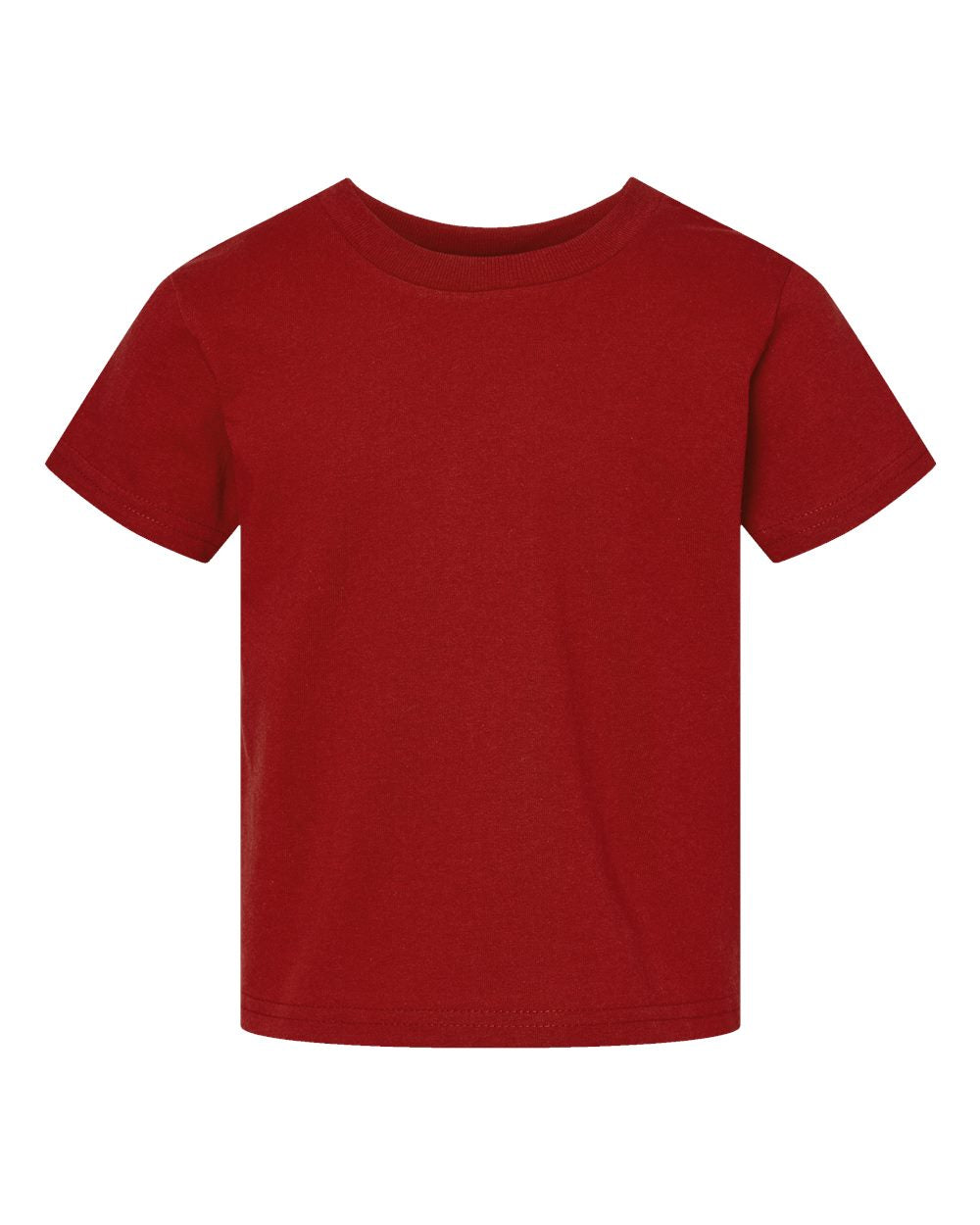 Rabbit Skins Toddler Cotton Jersey T-Shirt - Garnet