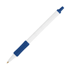 BIC® Clic Stic® Grip Pen - White With Navy