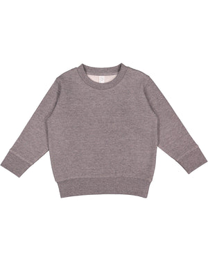 Rabbit Skins Toddler Fleece Sweatshirt - Granite Heather