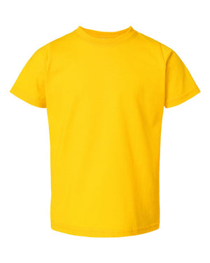 Rabbit Skins Toddler Fine Jersey Tee - Yellow