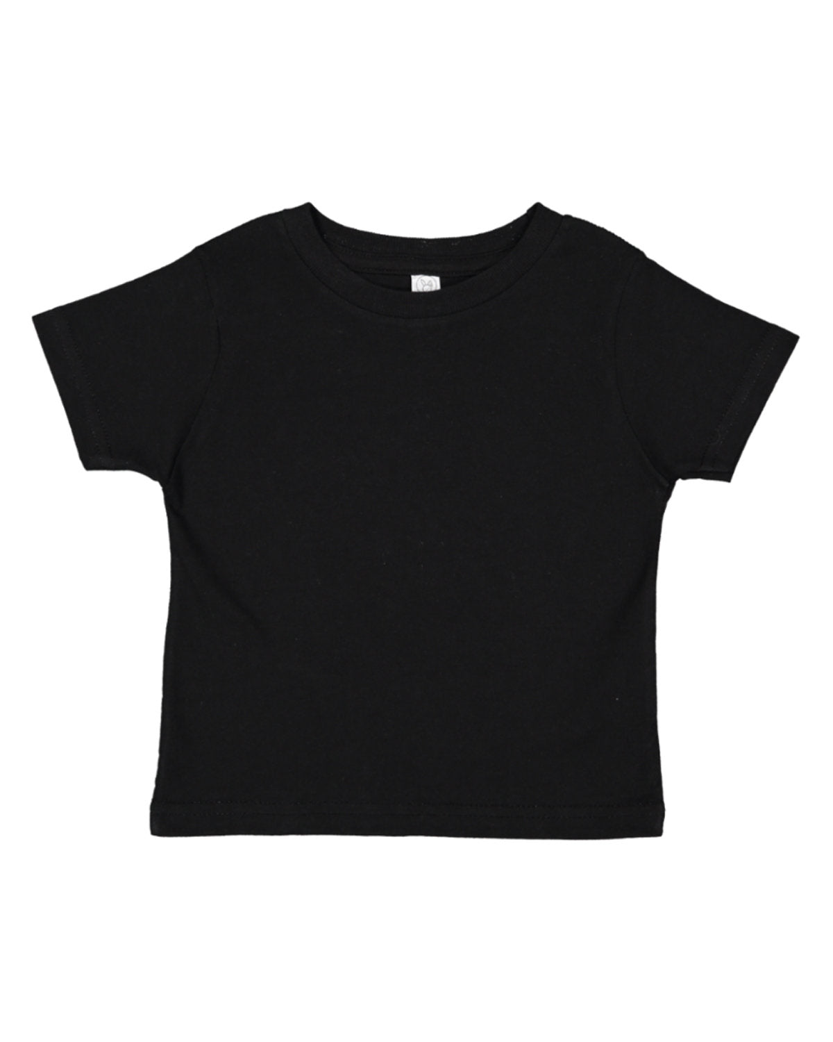 Rabbit Skins Infant Fine Jersey T-Shirt - Black
