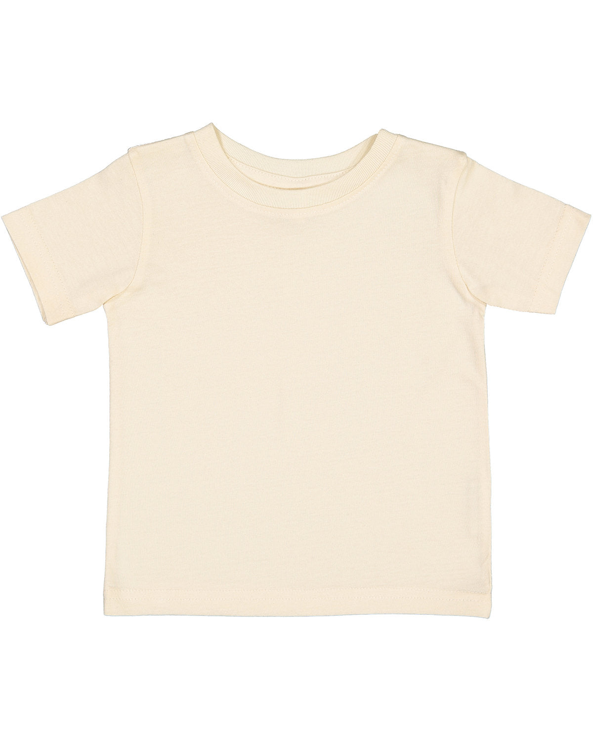 Rabbit Skins Infant Fine Jersey T-Shirt - Natural