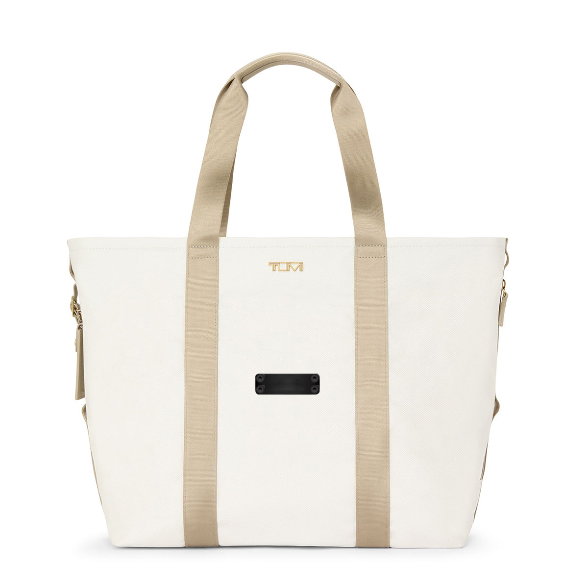 TUMI Sport Essential Medium East/West Tote - Off White/Tan