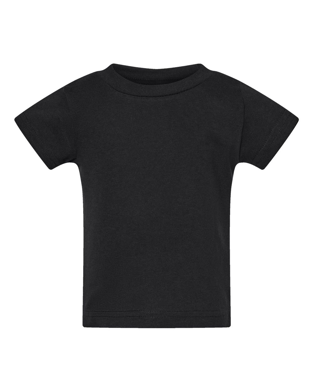 Rabbit Skins Infant Cotton Jersey T-Shirt - Black