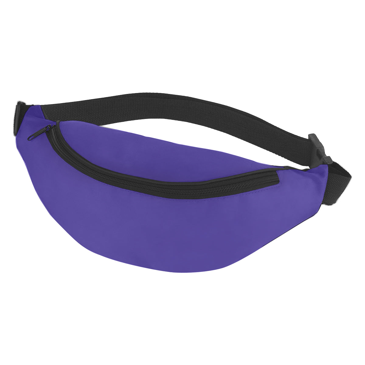 Budget Fanny Pack - Purple With Black