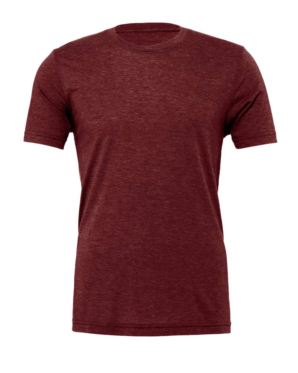 BELLA + CANVAS Unisex Triblend T-Shirt - Cardinal Triblend