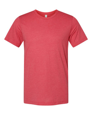 BELLA + CANVAS Unisex Triblend T-Shirt - Red Triblend