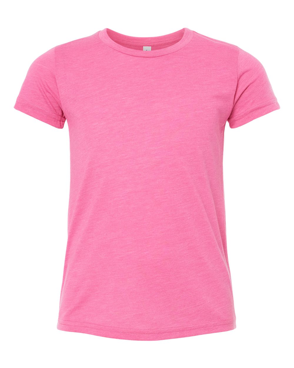 BELLA + CANVAS Youth Triblend Short-Sleeve T-Shirt - Charity Pink Triblend