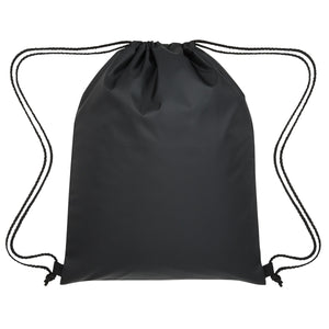 Drawstring Kooler Sports Pack - Black